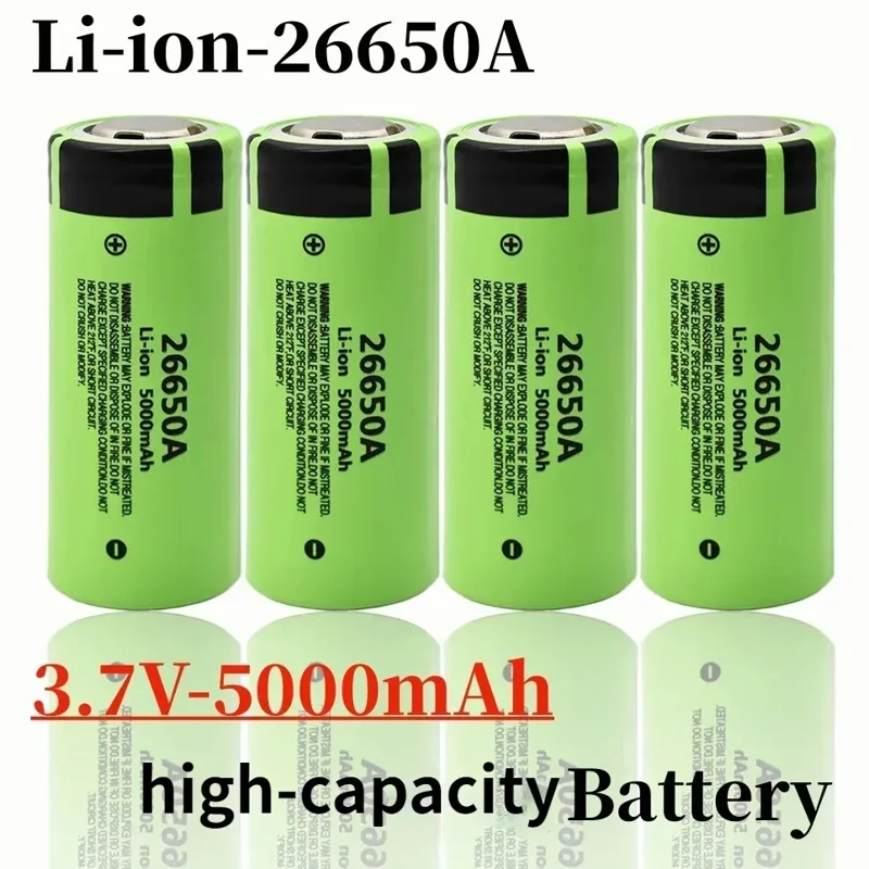 Electronics New Gadgets - 2026 New 26650A Lithium Battery 3.7V5000mah