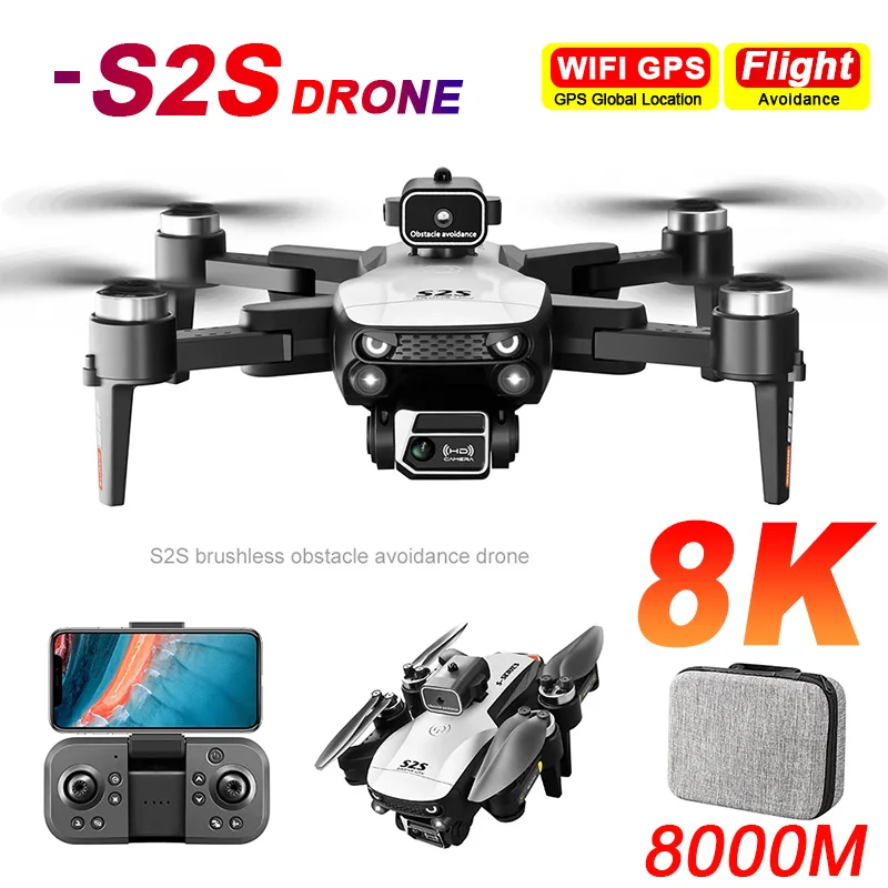 Electronics New Gadgets - New S2S Drone 8K Professional HD