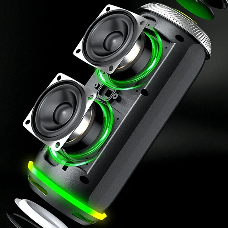 Bluetooth Speaker Waterproof - 360 Stereo Wireless Bluetooth Speaker, Waterproof