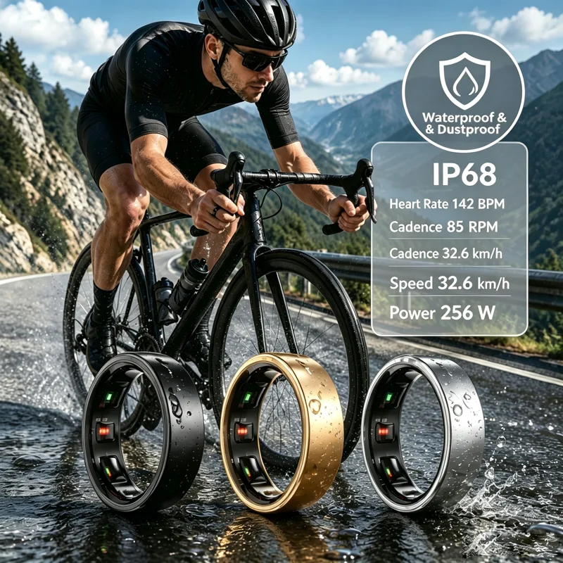 Smart Ring Health - Smart Ring Men Women, Heart Rate