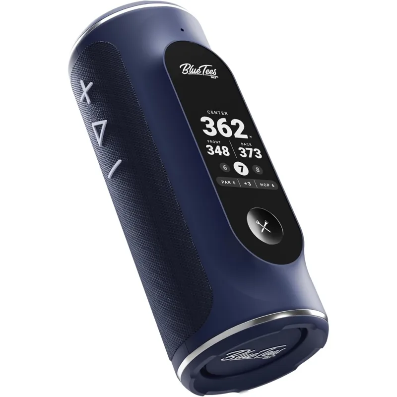 Bluetooth Speaker Waterproof - AI-Powered Golf GPS Speaker with Touchscreen,