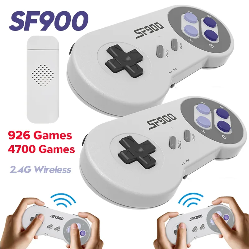 Retro Game Controller Usb - SF900 Retro Video Game Console HD