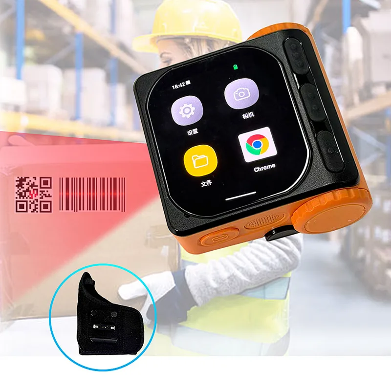 Barcode Scanner Wireless - Edoo Portable Wireless BT Finger Ring