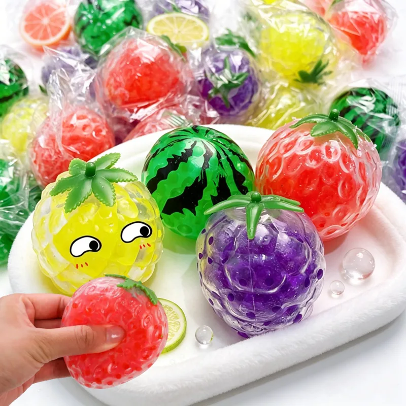 Electronics Gadgets For Kids - Fruit Shaped Squeeze Ball Toy Water