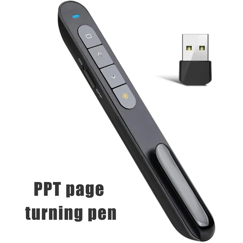 Laser Pointer Presenter - Laser Presentation Pointer 2.4G USB Wireless