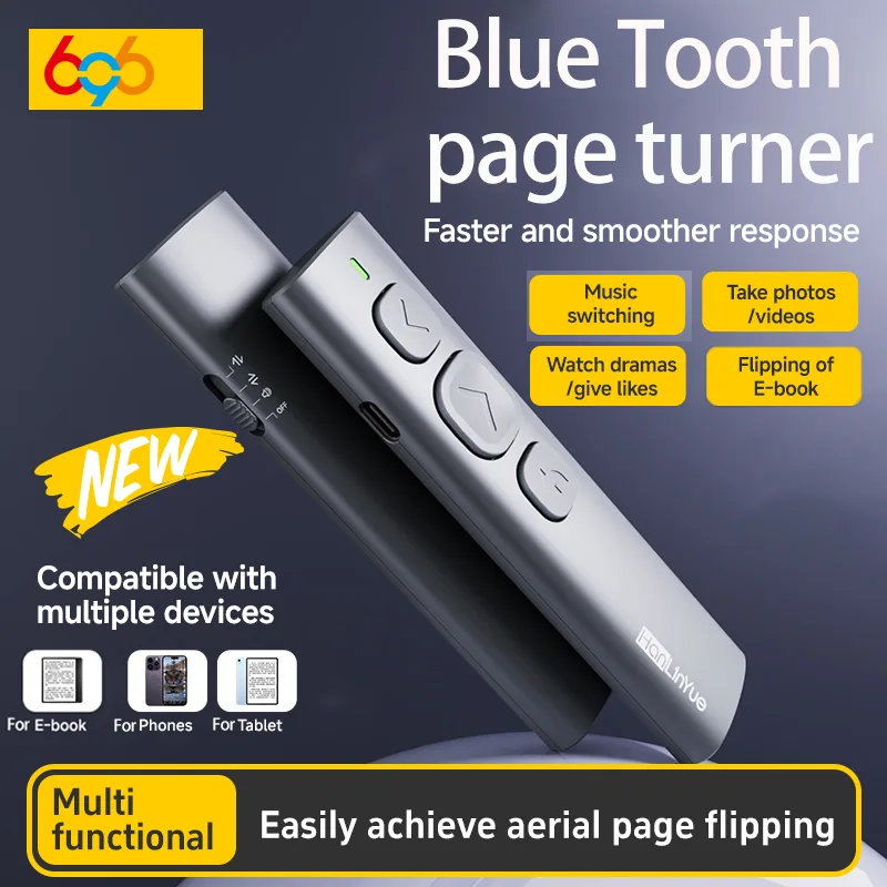 Laser Pointer Presenter - For IOS Android Blue Tooth Page