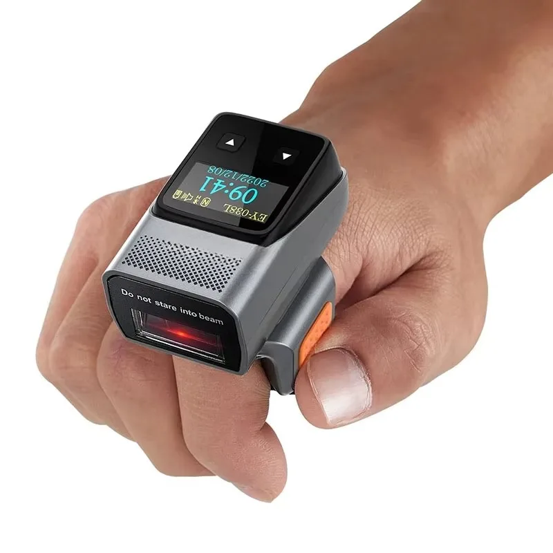 Barcode Scanner Wireless - Eyoyo Mini 1D Wearable Wireless Bluetooth