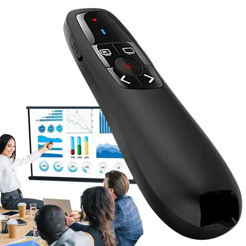 Laser Pointer Presenter - 2024 NEW 2.4GHz Wireless Power Point