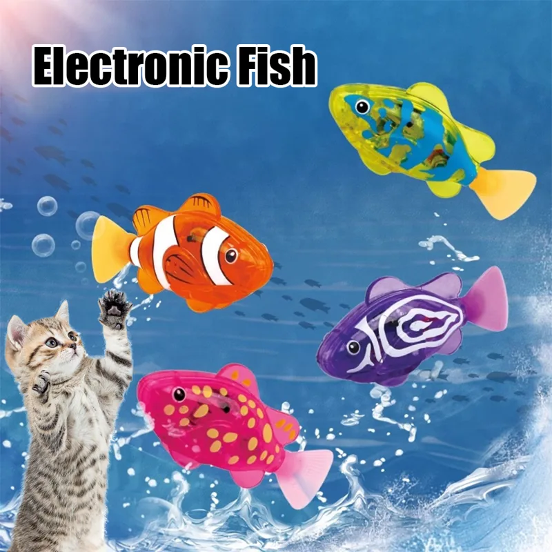 Electronics New Gadgets - New Cat Toy LED Interactive Swimming