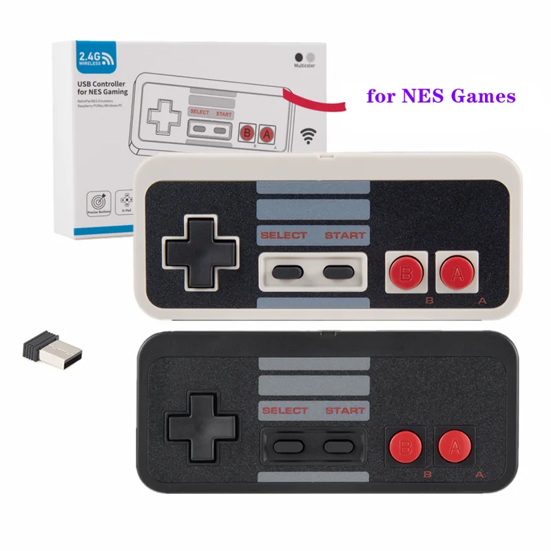 Retro Game Controller Usb - 2.4 GHz Không Dây Điều Khiển