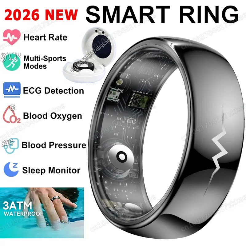 Smart Ring Health - High-End ECG Blood Oxygen Health Smart