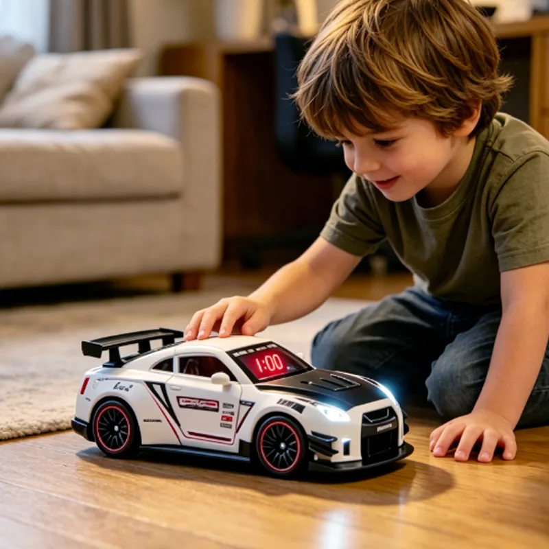 Digital Alarm Clock - 1SET Kids Supercar Alarm Clock Toy,Race