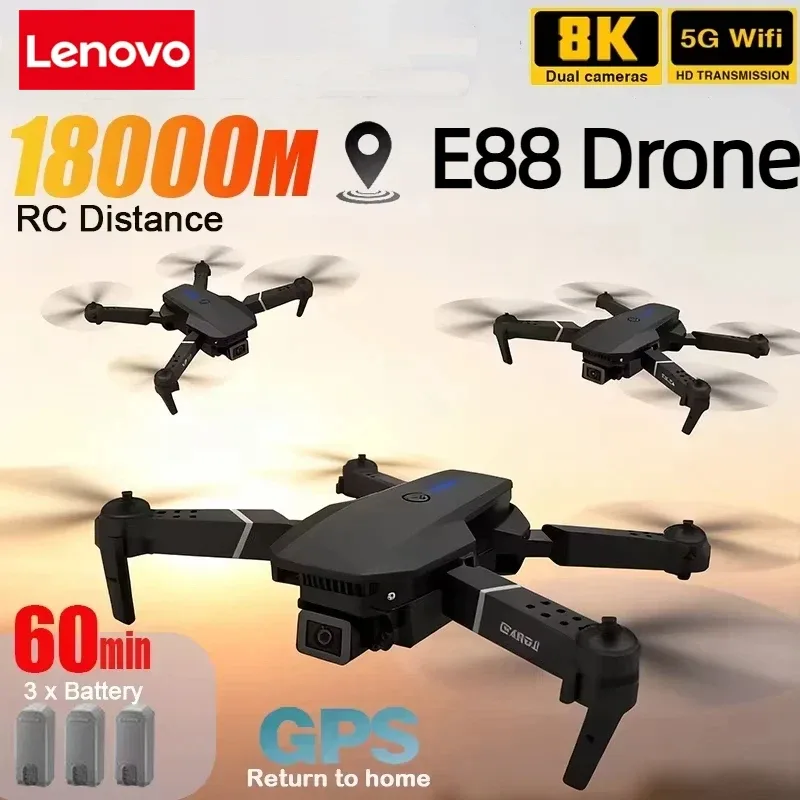 Electronics New Gadgets - Lenovo New E88 Pro WIFI FPV