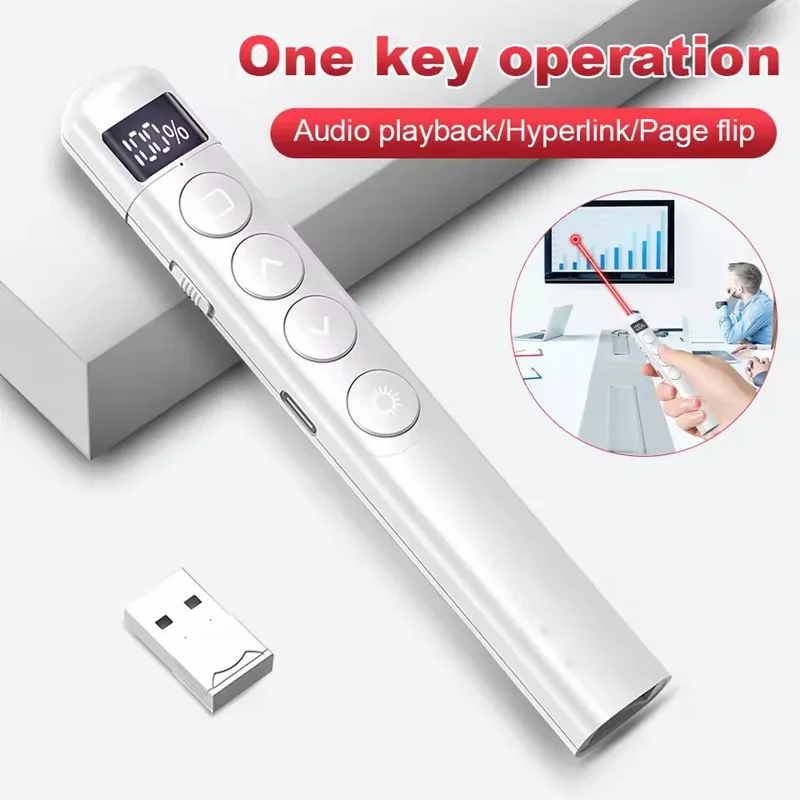 Laser Pointer Presenter - NEW Wireless Ppt Remote Control Pen