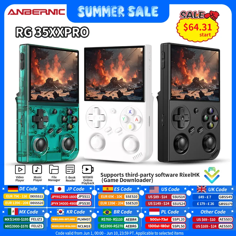 Retro Game Controller Usb - Anbernic RG 35XXPro Retro Handheld Game
