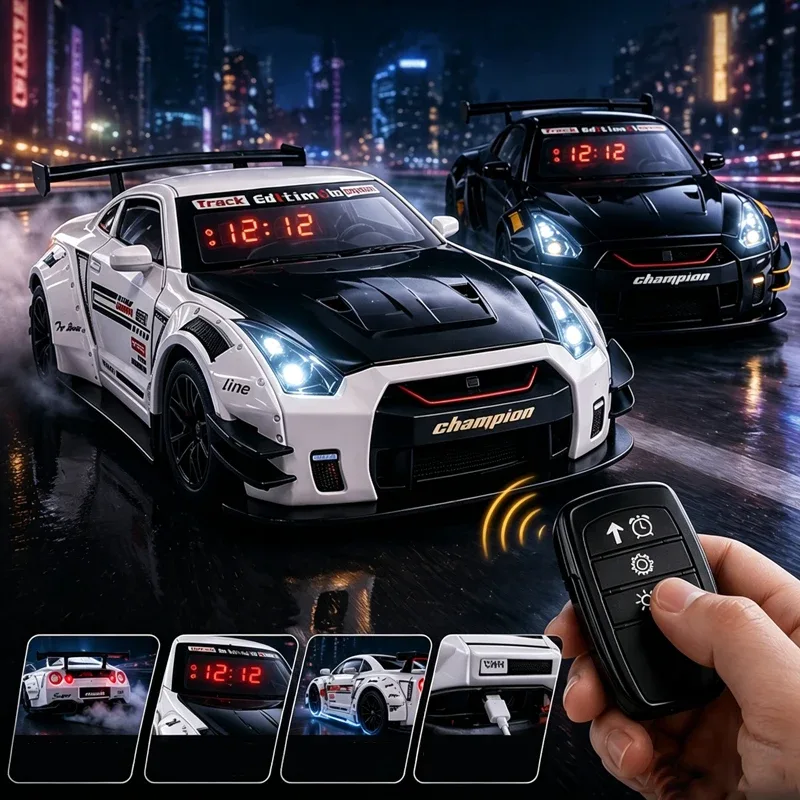 Digital Alarm Clock - 1SET Simulated Sports Car Alarm Clock