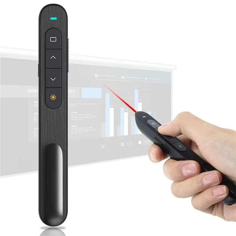 Laser Pointer Presenter - Wireless Presenter Page Turning Pen 2.4G