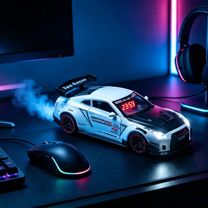 1Pcs Rechargeable LED Car Alar - đánh giá và giá Digital Alarm Clock