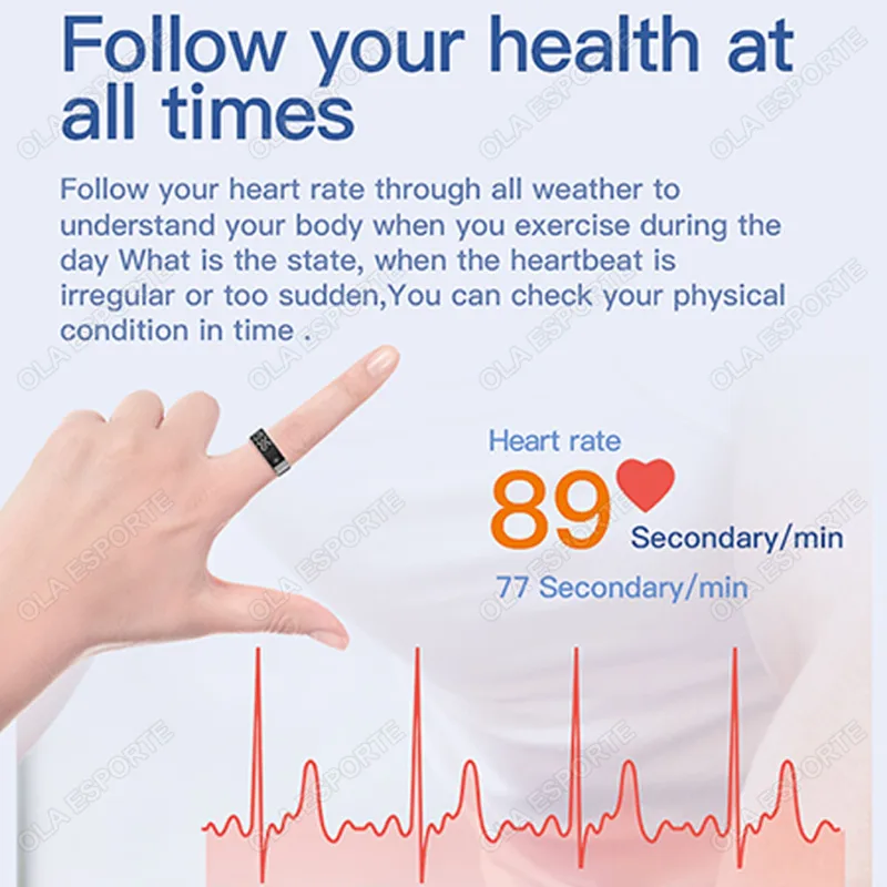 SR08 Smart Ring with Charging  - đánh giá và giá Smart Ring Health