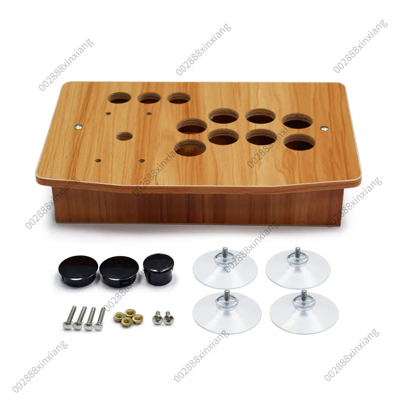 Solid Wood DIY Arcade Joystick - đánh giá và giá Retro Game Controller Usb