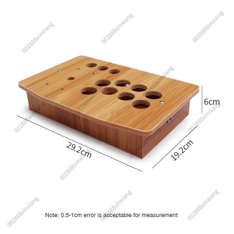 Solid Wood DIY Arcade Joystick - đánh giá và giá Retro Game Controller Usb