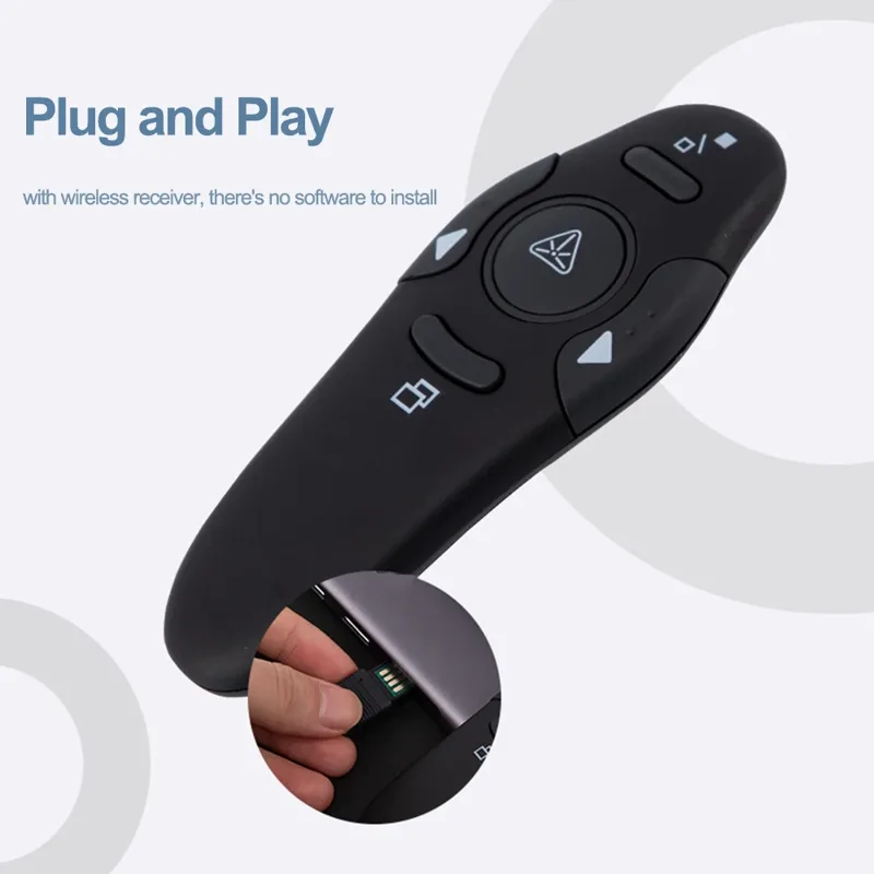 2.4GHz Wireless USB Presenter  - đánh giá và giá Laser Pointer Presenter