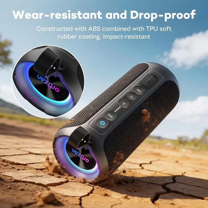 Portable Bluetooth Speaker, 40 - đánh giá và giá Bluetooth Speaker Waterproof