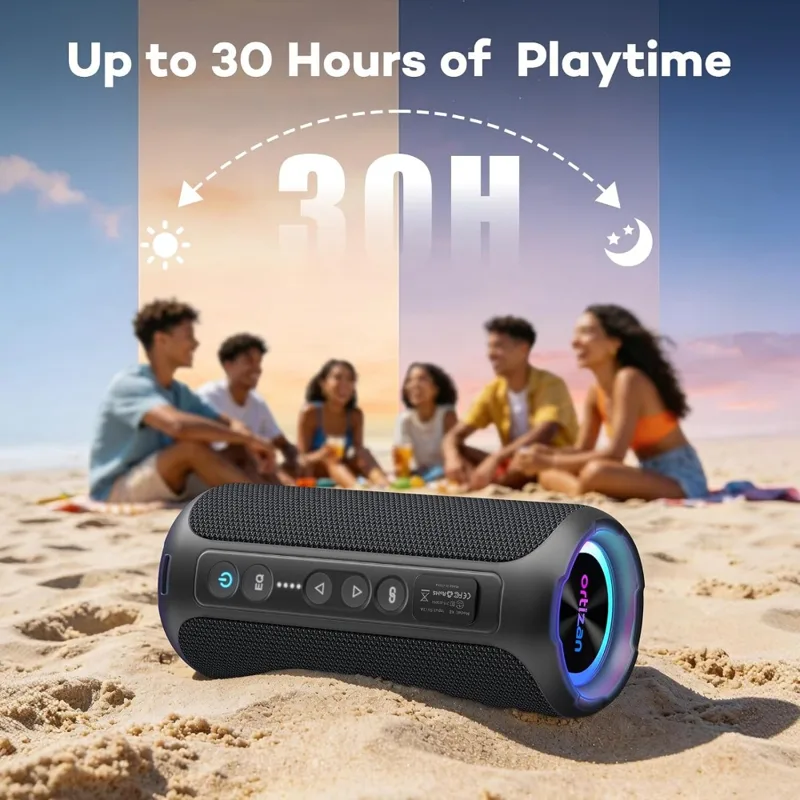 Portable Bluetooth Speaker, 40 - đánh giá và giá Bluetooth Speaker Waterproof