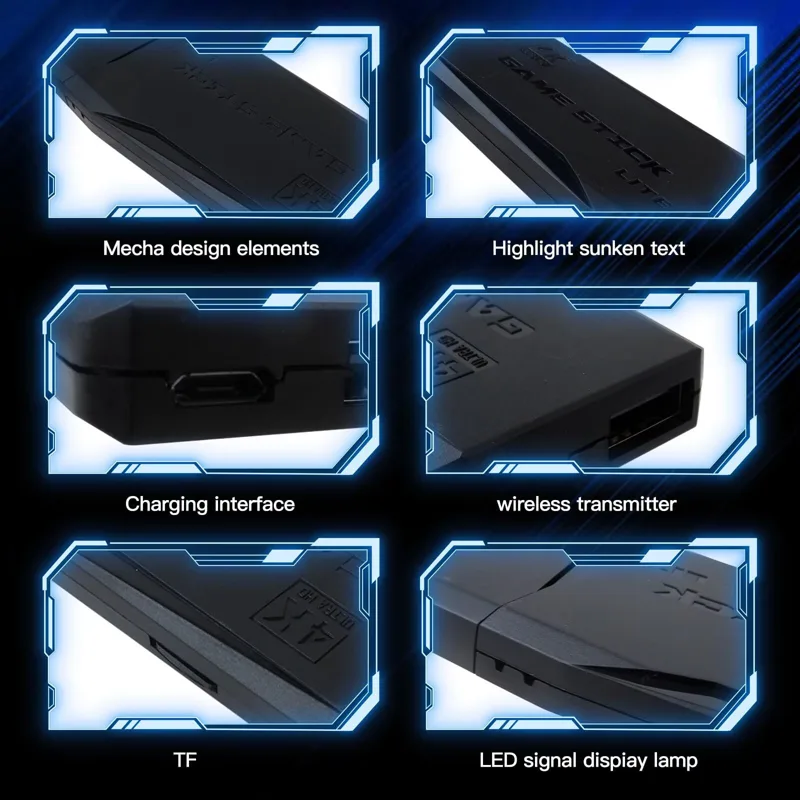 Retro Video Game Console 4K Ga - đánh giá và giá Retro Game Controller Usb