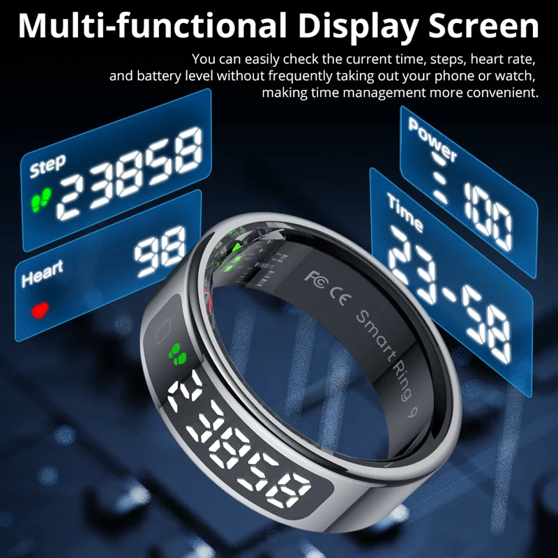 COLMI R12 Smart Ring with Disp - đánh giá và giá Smart Ring Health