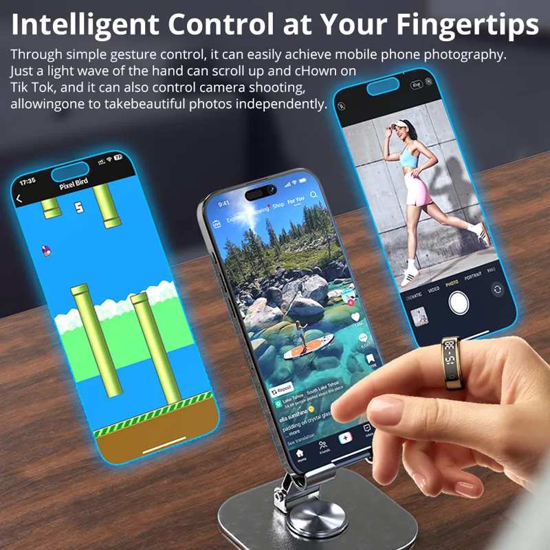 COLMI R12 Smart Ring with Disp - đánh giá và giá Smart Ring Health