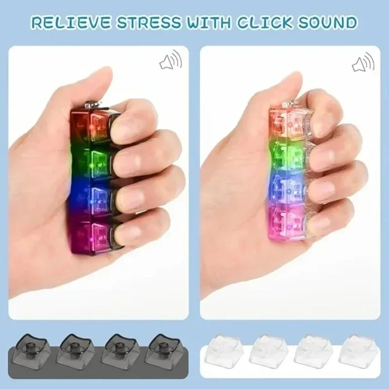 LED Keyboard Keychain ///Fidge - đánh giá và giá Electronics Gadgets For Kids