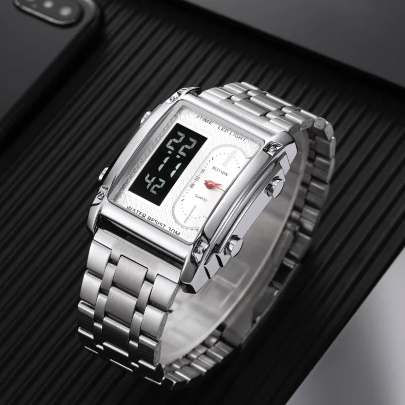 Two Time Zones Men's Digital S - đánh giá và giá Digital Alarm Clock
