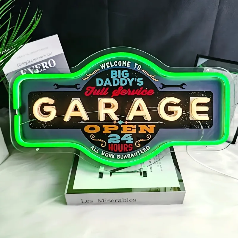 Retro Garage LED Neon Sign UV  - đánh giá và giá Retro Game Controller Usb