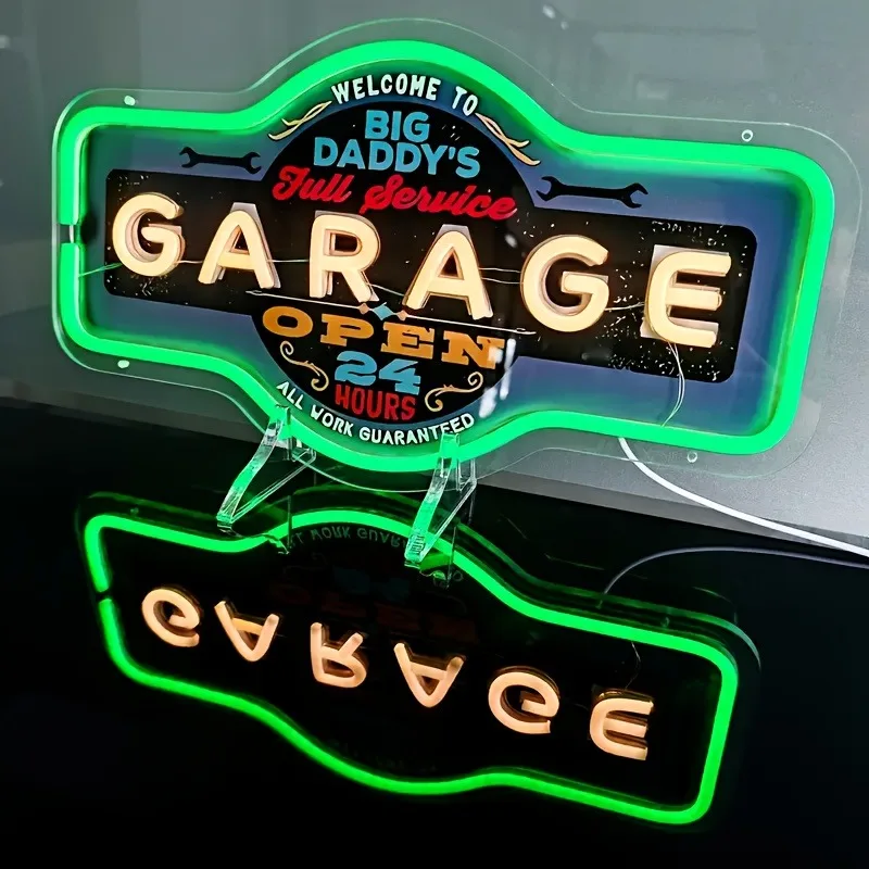 Retro Garage LED Neon Sign UV  - đánh giá và giá Retro Game Controller Usb