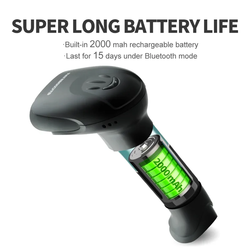 GTCODESTAR QR Wireless 1D 2D B - đánh giá và giá Barcode Scanner Wireless