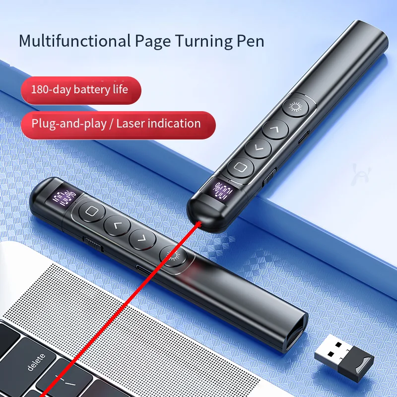Multimedia flip pen Teaching m - đánh giá và giá Laser Pointer Presenter