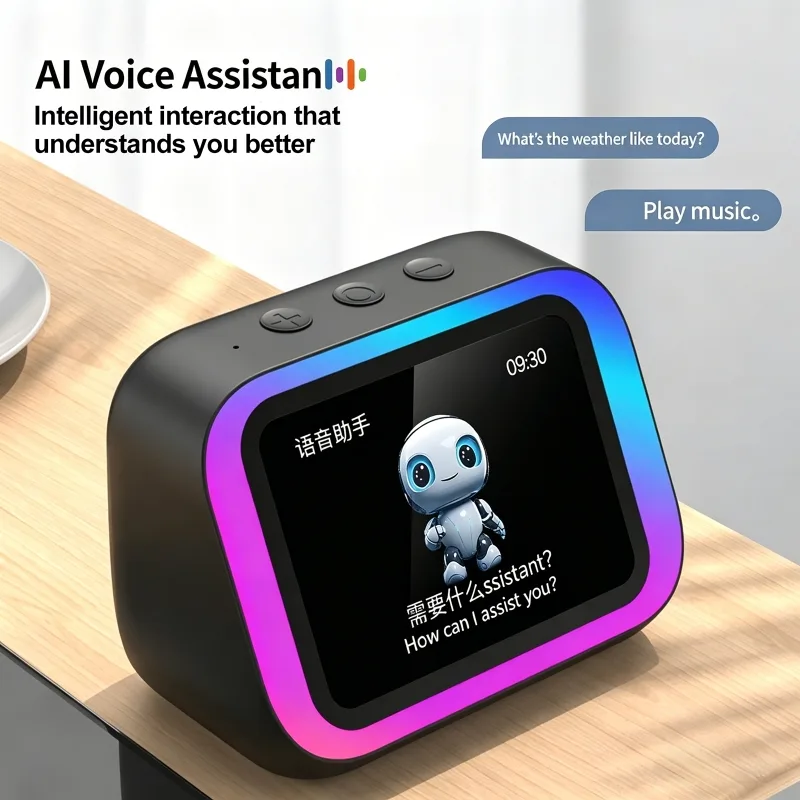 AI Voice Assistant Bluetooth S - đánh giá và giá Digital Alarm Clock