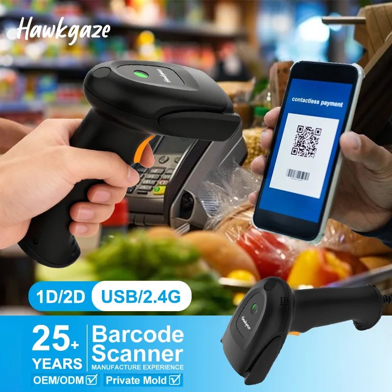 2D 1D Handheld Wireless Barcod - đánh giá và giá Barcode Scanner Wireless
