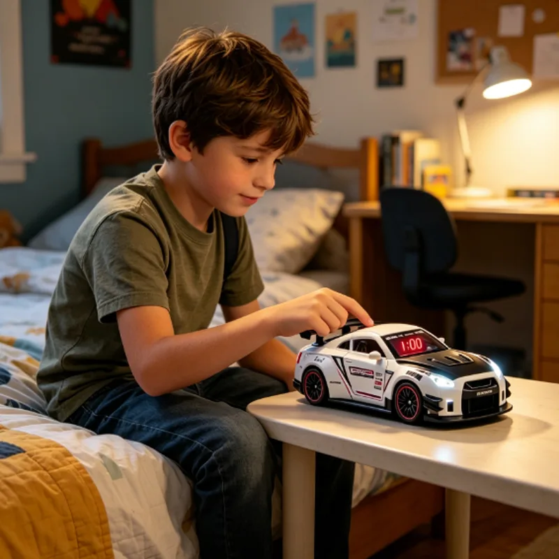 1SET  Race Car Shaped Digital  - đánh giá và giá Digital Alarm Clock