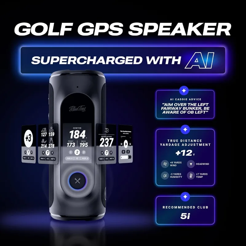 AI-Powered Golf GPS Speaker wi - đánh giá và giá Bluetooth Speaker Waterproof