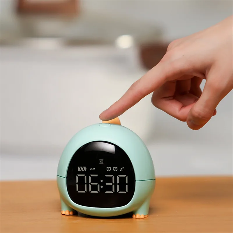 AA98 Cartoon Dinosaur Alarm Cl - đánh giá và giá Digital Alarm Clock