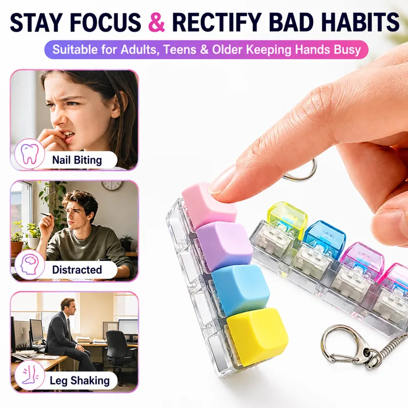 NEW Keyboard Keychain Fidget T - đánh giá và giá Electronics Gadgets For Kids