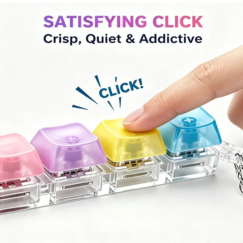 NEW Keyboard Keychain Fidget T - đánh giá và giá Electronics Gadgets For Kids