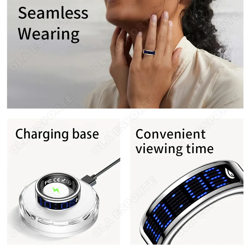 New Fashion Healthy Smart Ring - đánh giá và giá Smart Ring Health