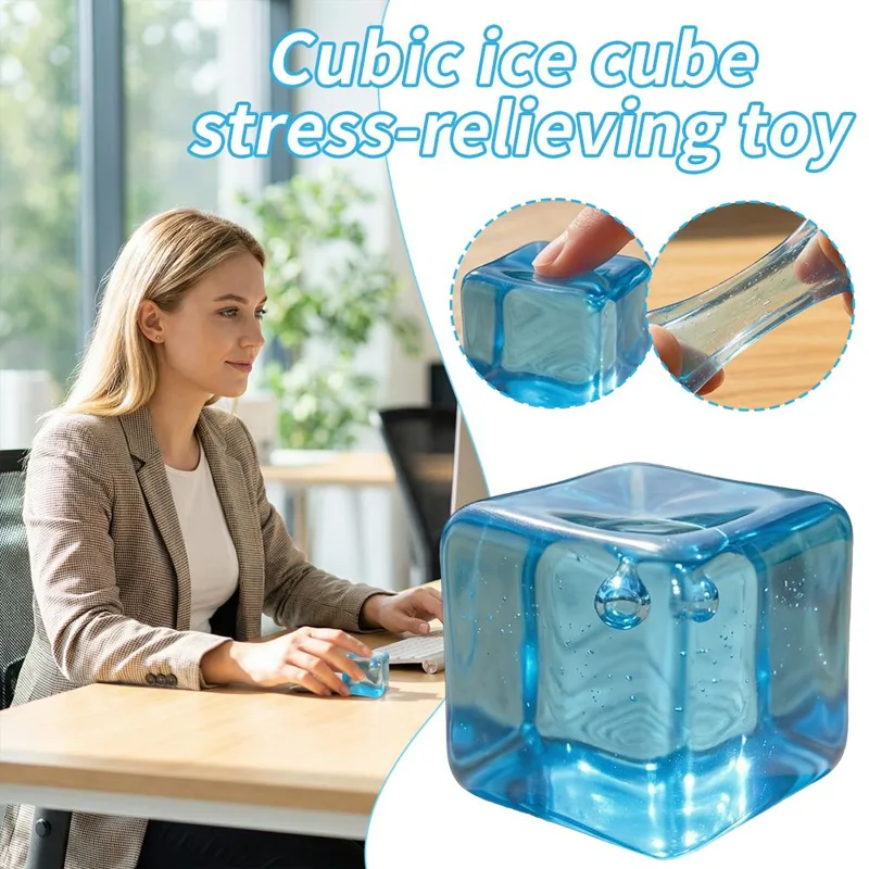 Ice Cube Fidget Toy Soft Squis - đánh giá và giá Electronics Gadgets For Kids