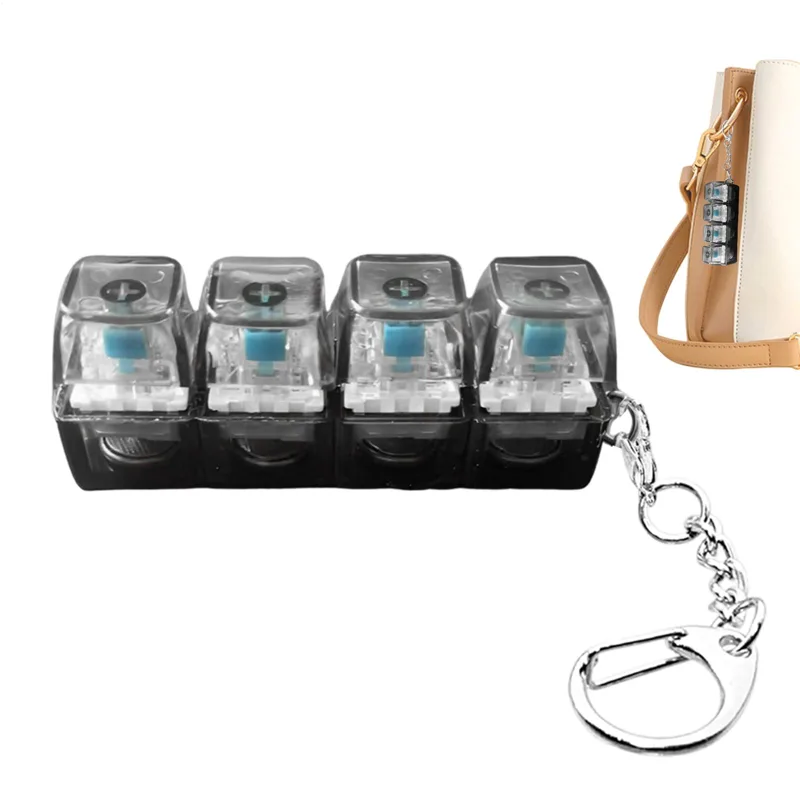 LED Keyboard Keychain Fidget T - đánh giá và giá Electronics Gadgets For Kids