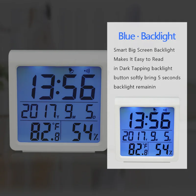 Digital Hygrometer Thermometer - đánh giá và giá Digital Alarm Clock