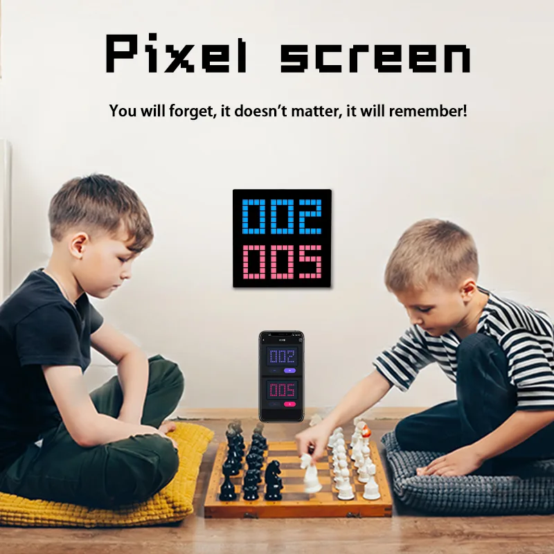 ZSQHET LED Pixel Art Display S - đánh giá và giá Digital Alarm Clock