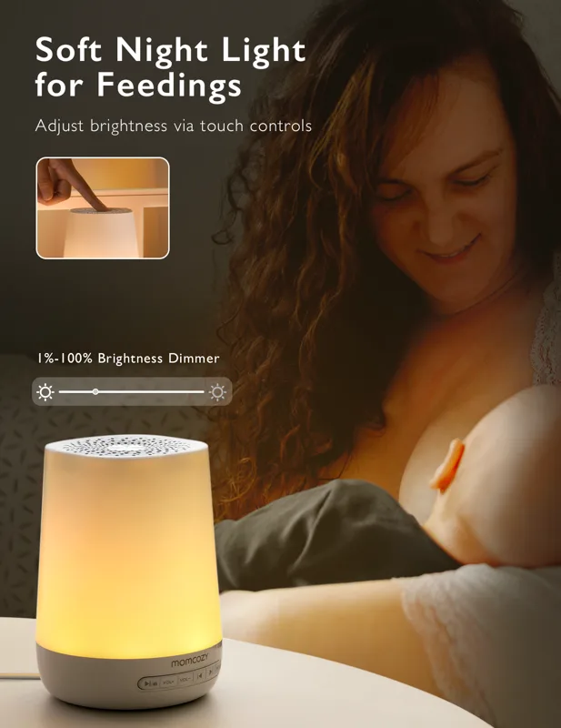 Momcozy Baby White Noise Sound - đánh giá và giá Digital Alarm Clock